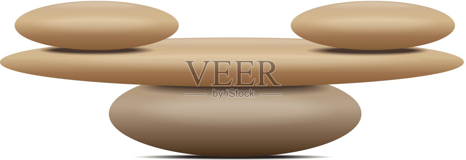 平衡的石头设计元素图片