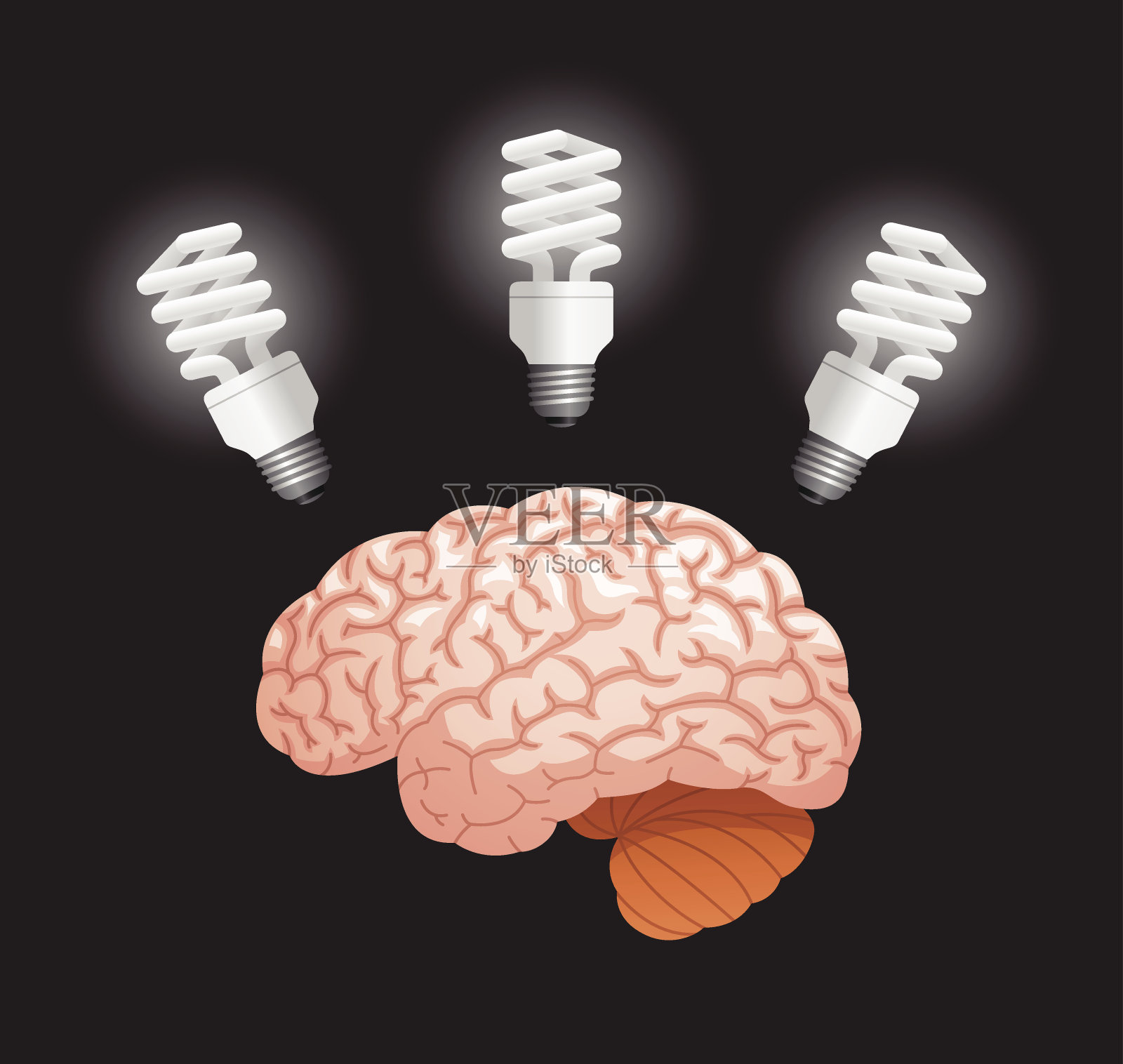 Eco聪明的主意设计元素图片