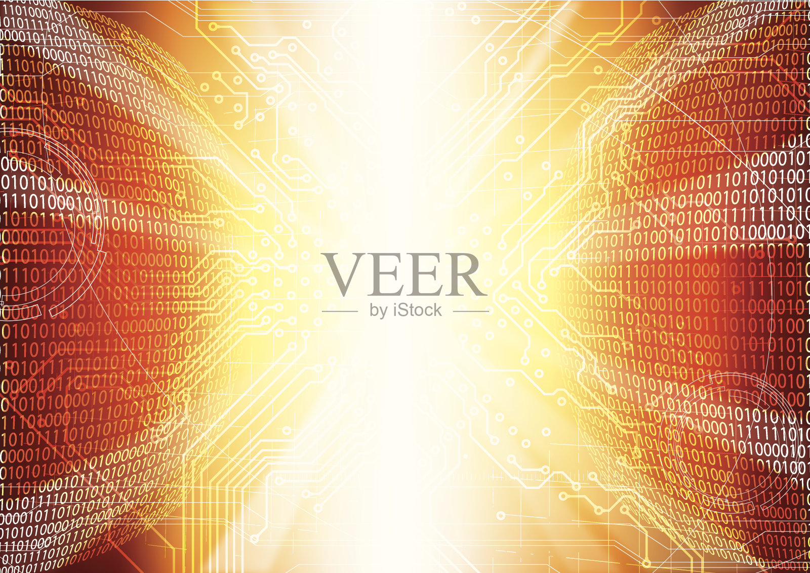 技术背景插画图片素材