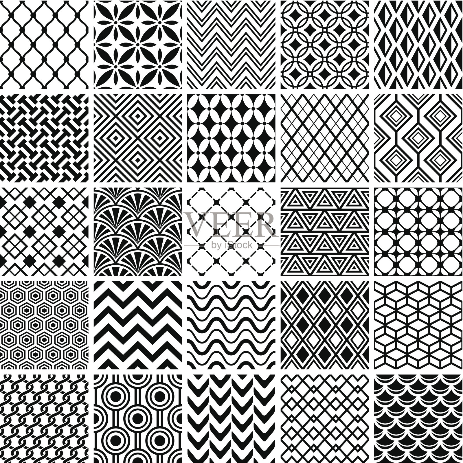 无缝模式插画图片素材