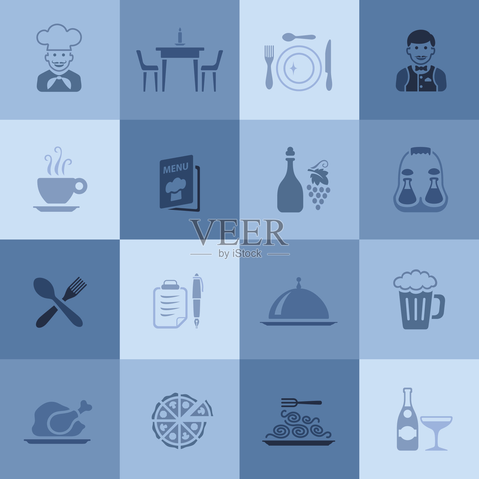 餐厅图标图标素材