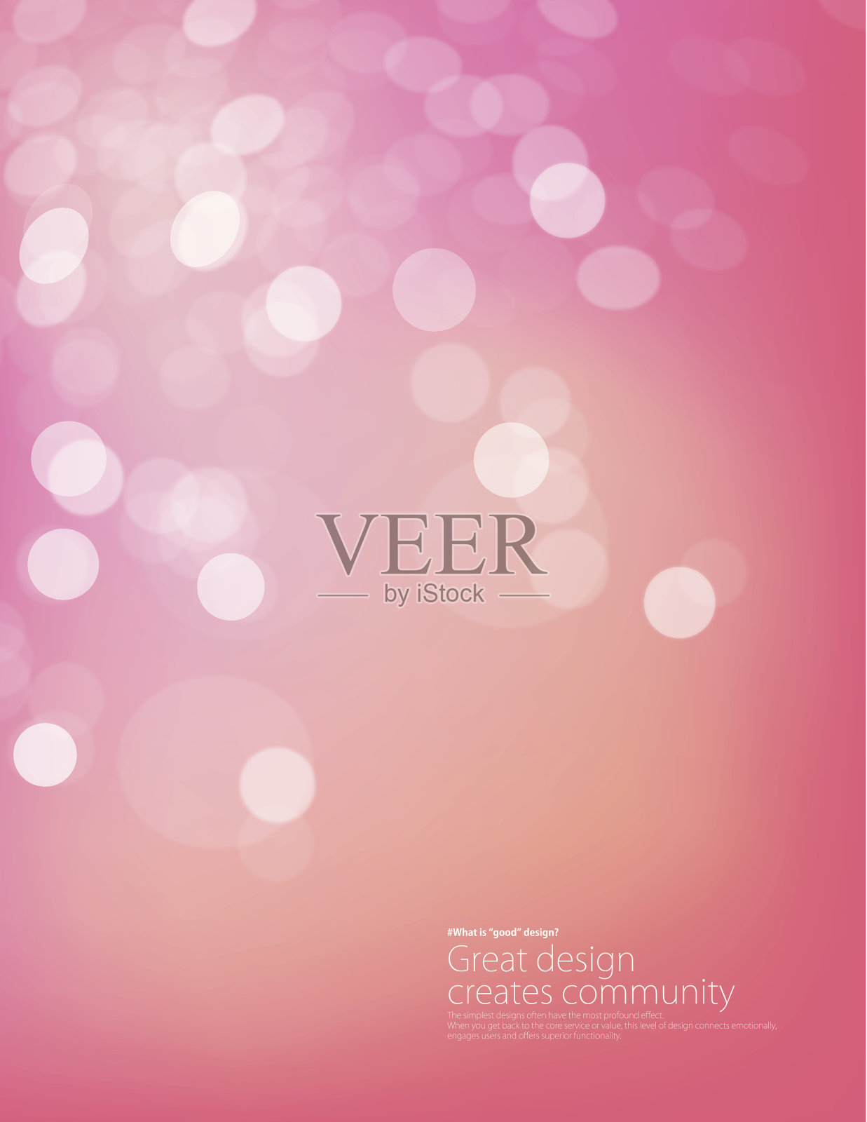 散焦背景插画图片素材