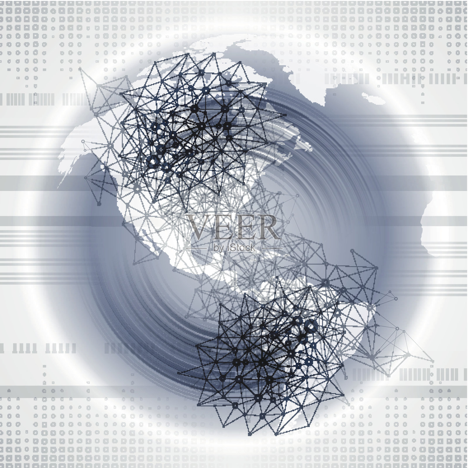 通信技术插画图片素材