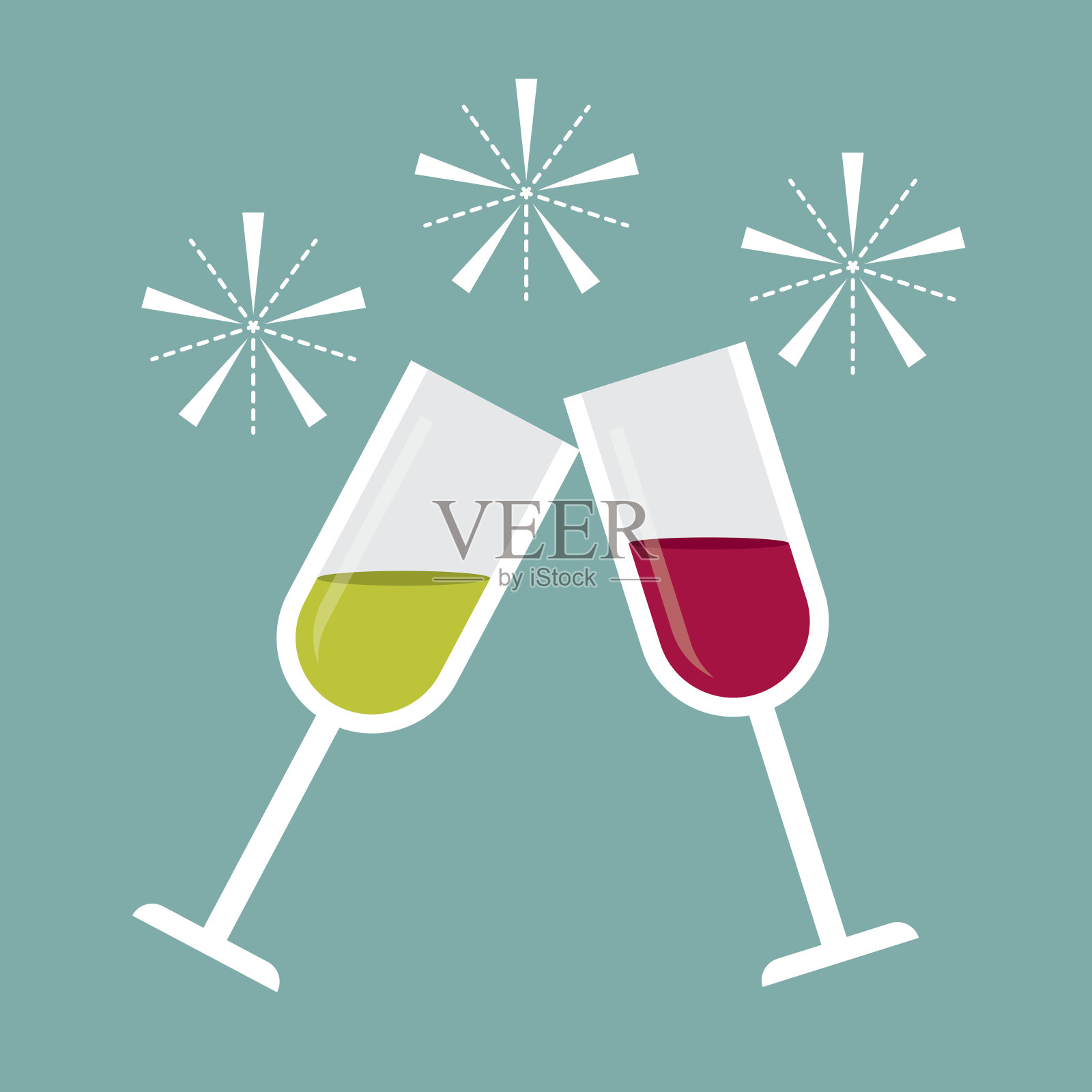 饮料图标矢量插画图片素材