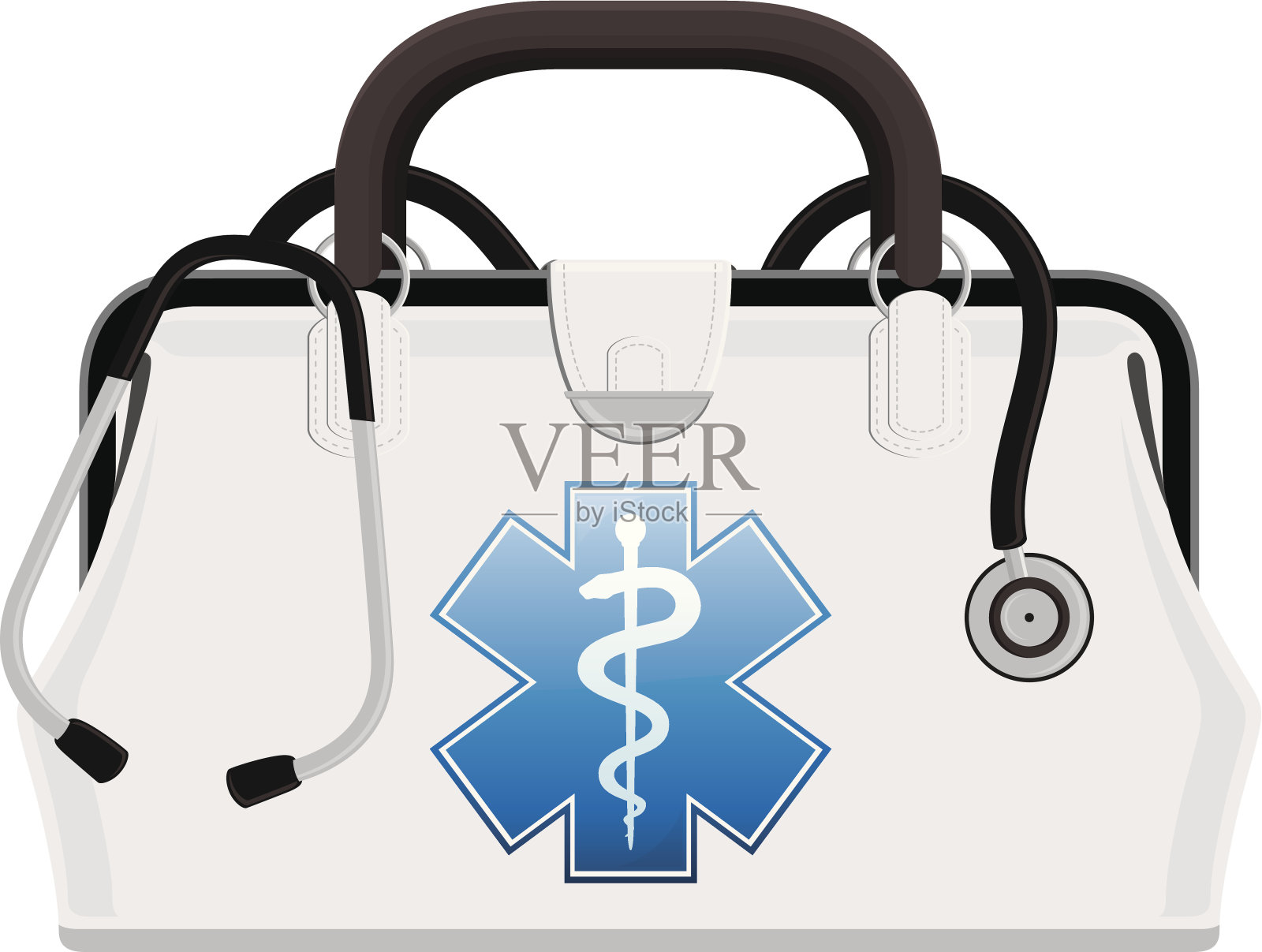 医疗包插画图片素材