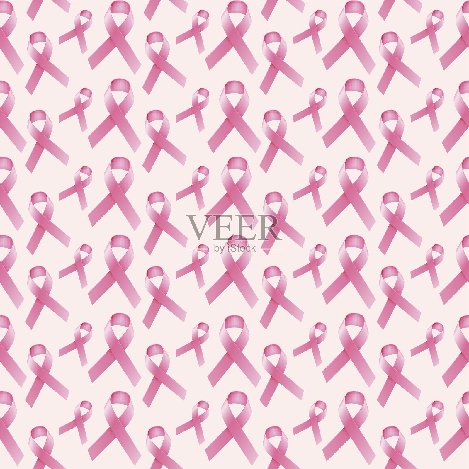 乳腺癌意识丝带背景插画图片素材