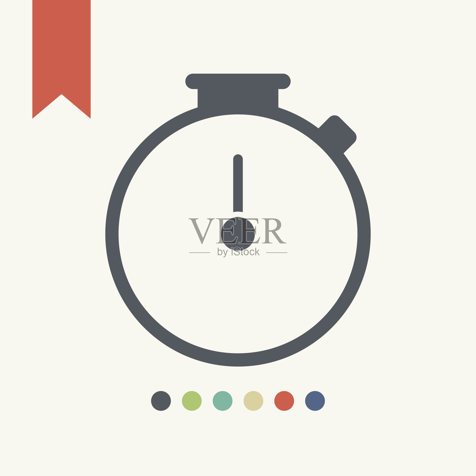 计时器图标插画图片素材