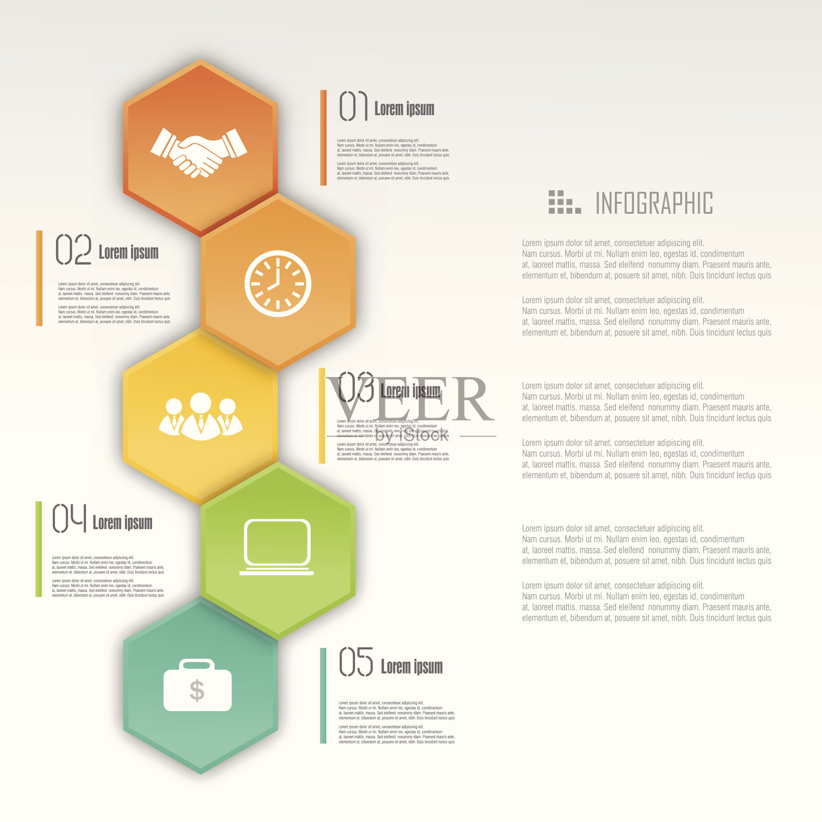 业务信息图表设计插画图片素材