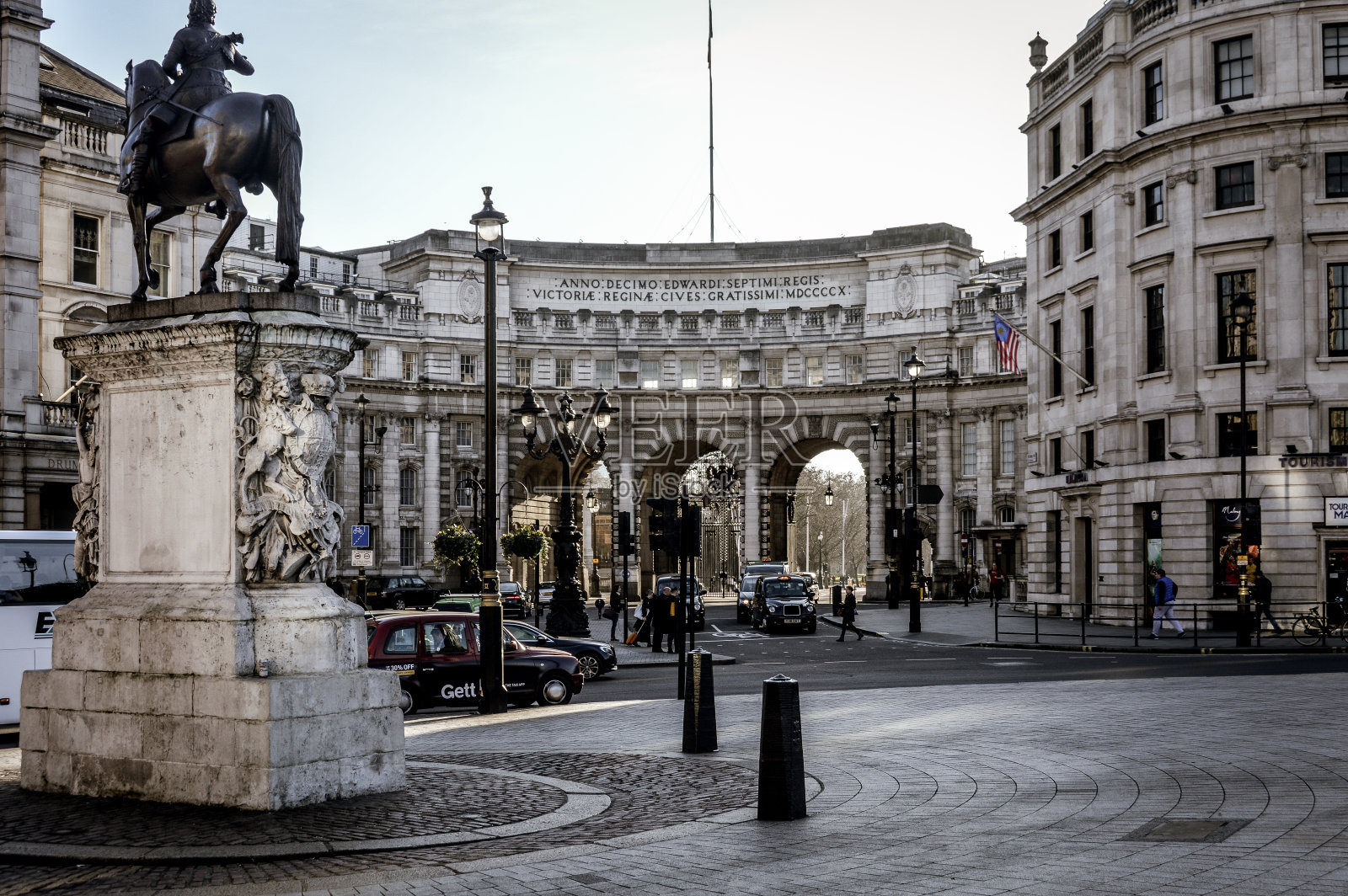 伦敦特拉法加广场照片摄影图片