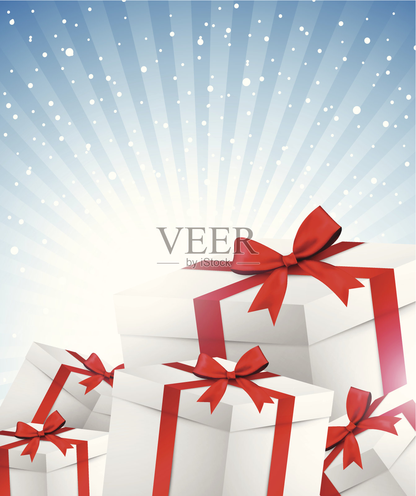 圣诞节的背景插画图片素材