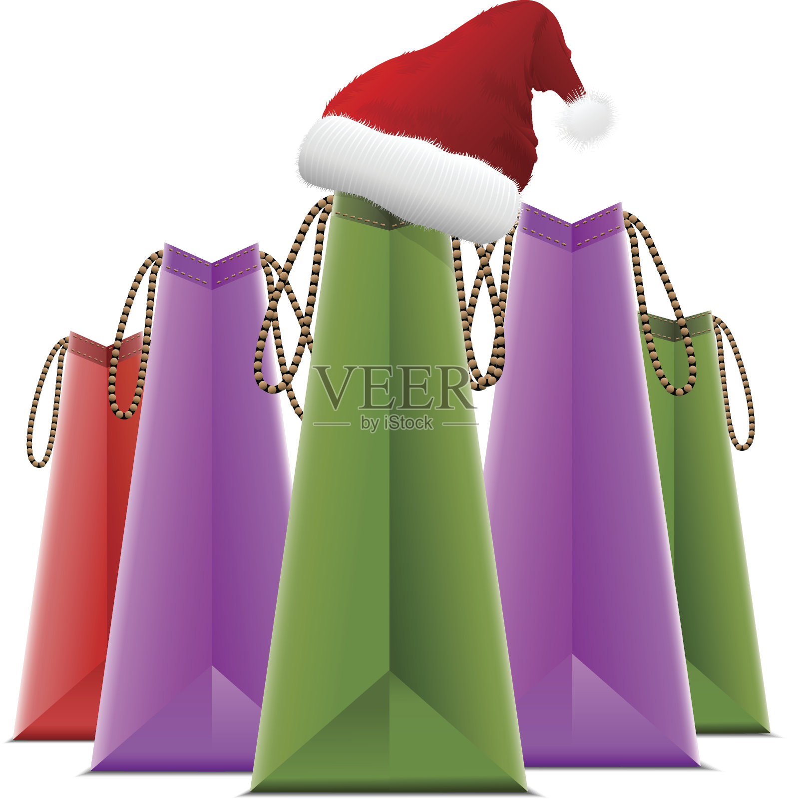 圣诞节销售的概念插画图片素材