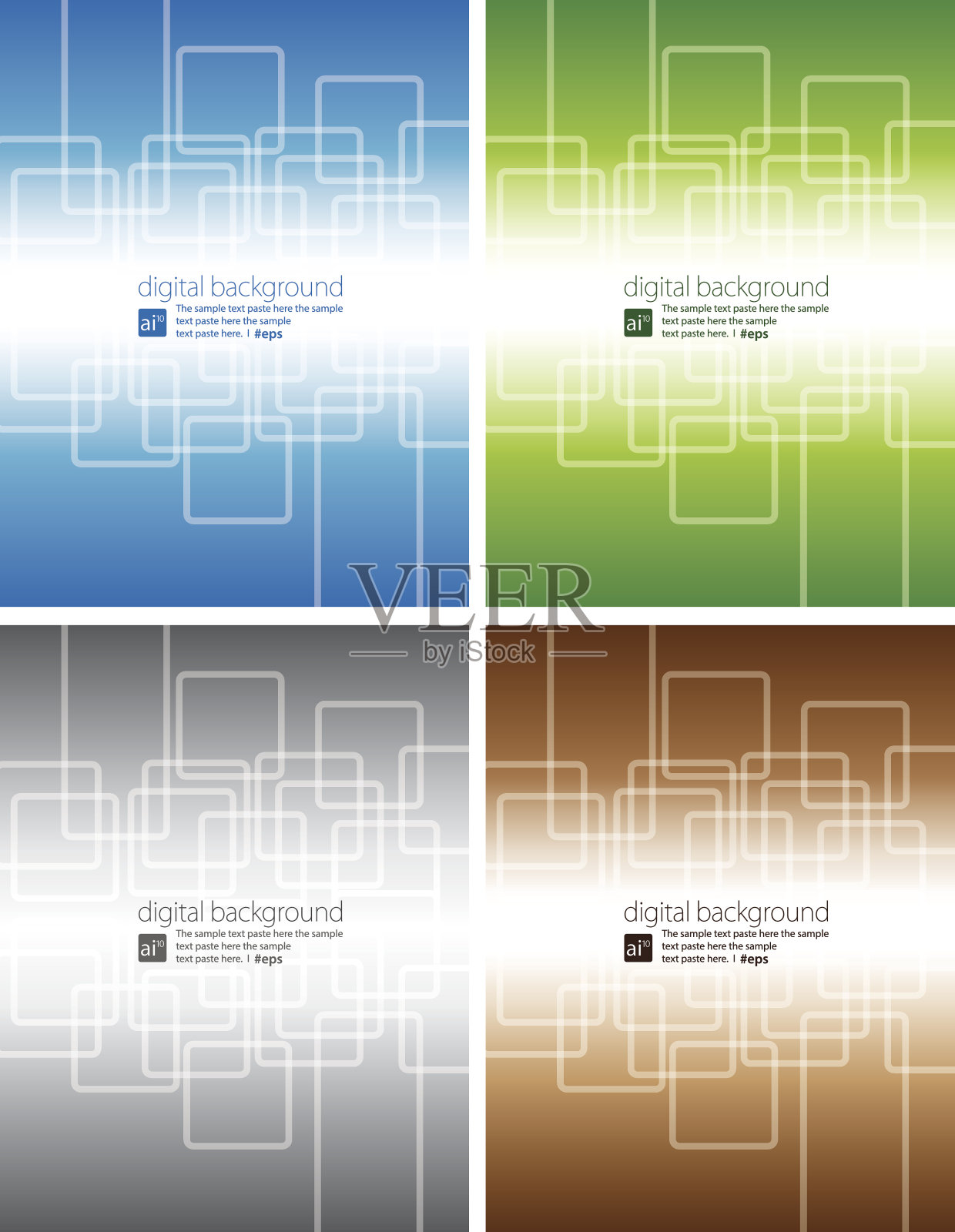 横幅背景插画图片素材