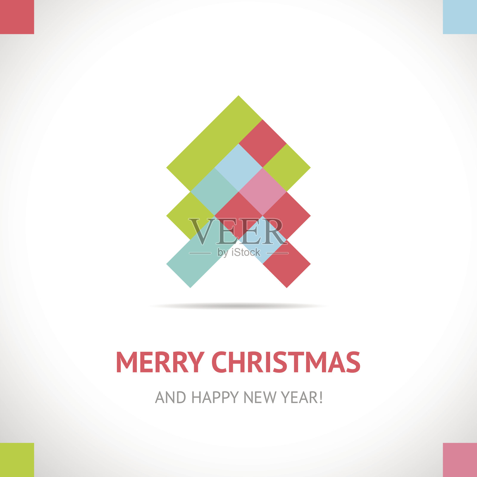 圣诞树插画图片素材