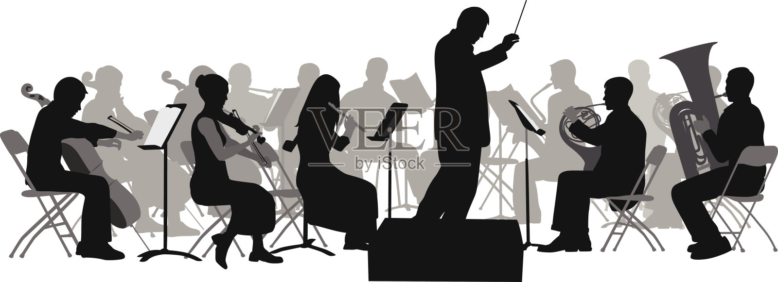 快板插画图片素材