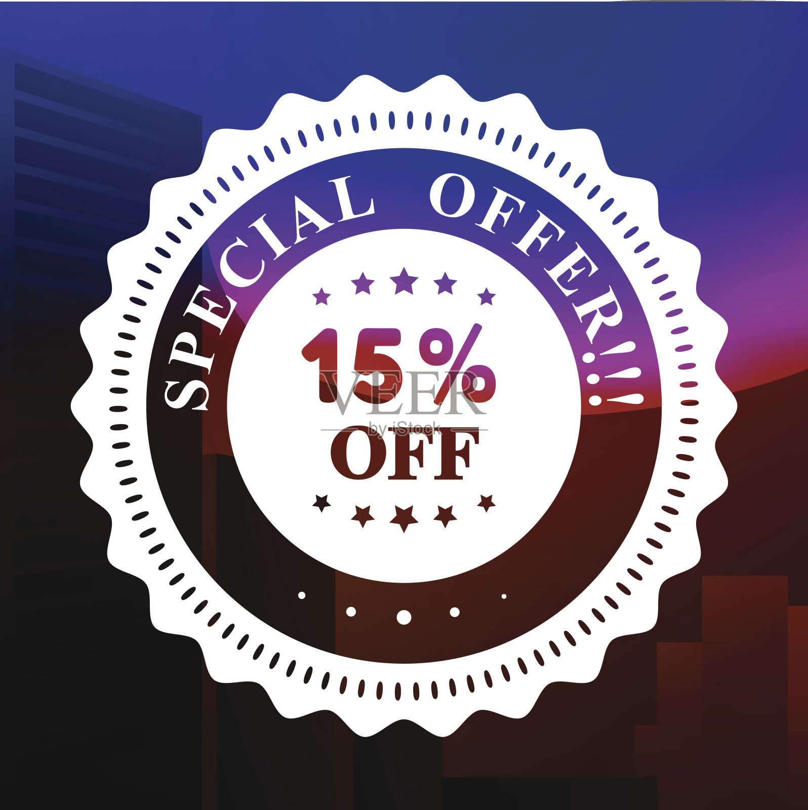 特别提供复古标签-向量设计元素图片