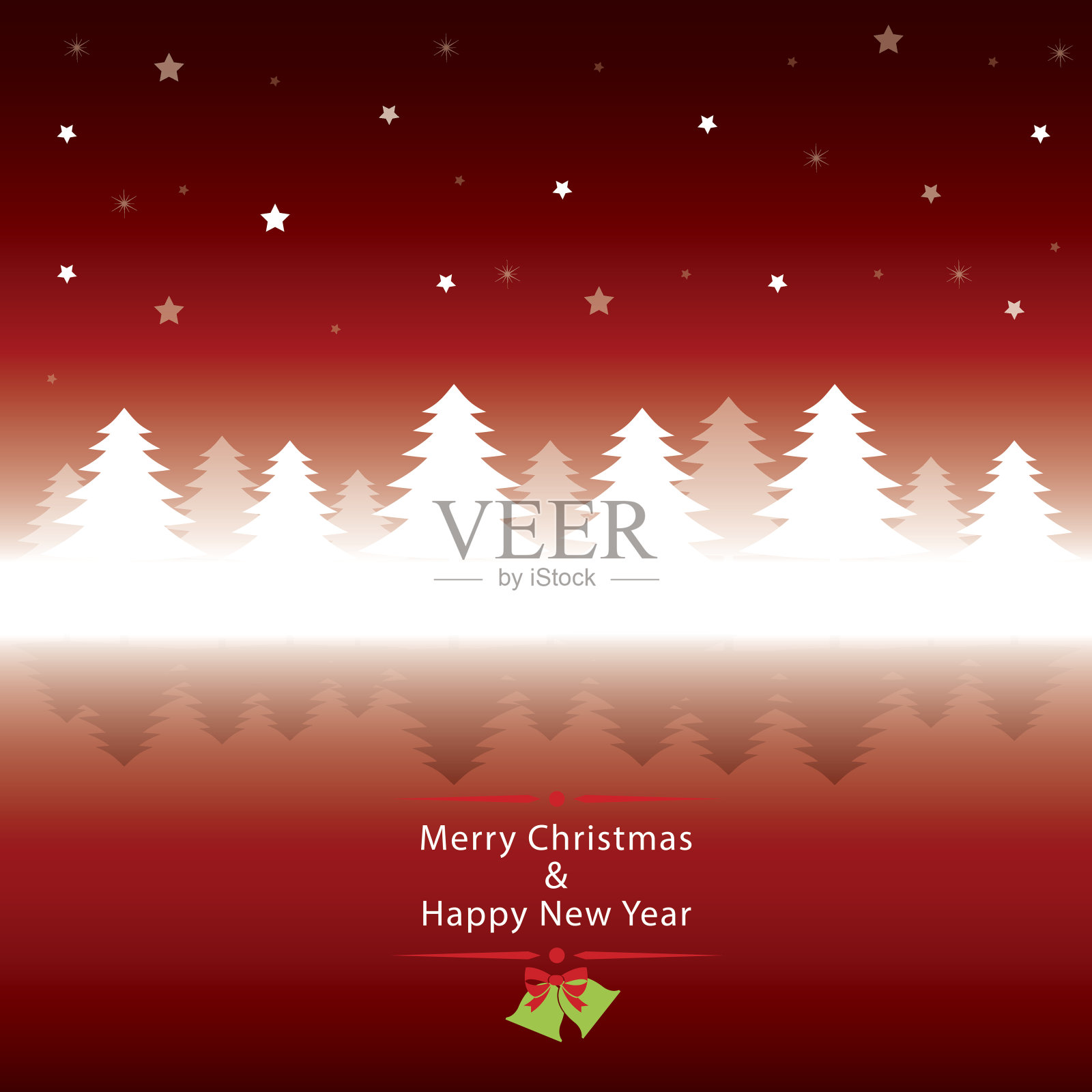 圣诞树的背景设计模板素材