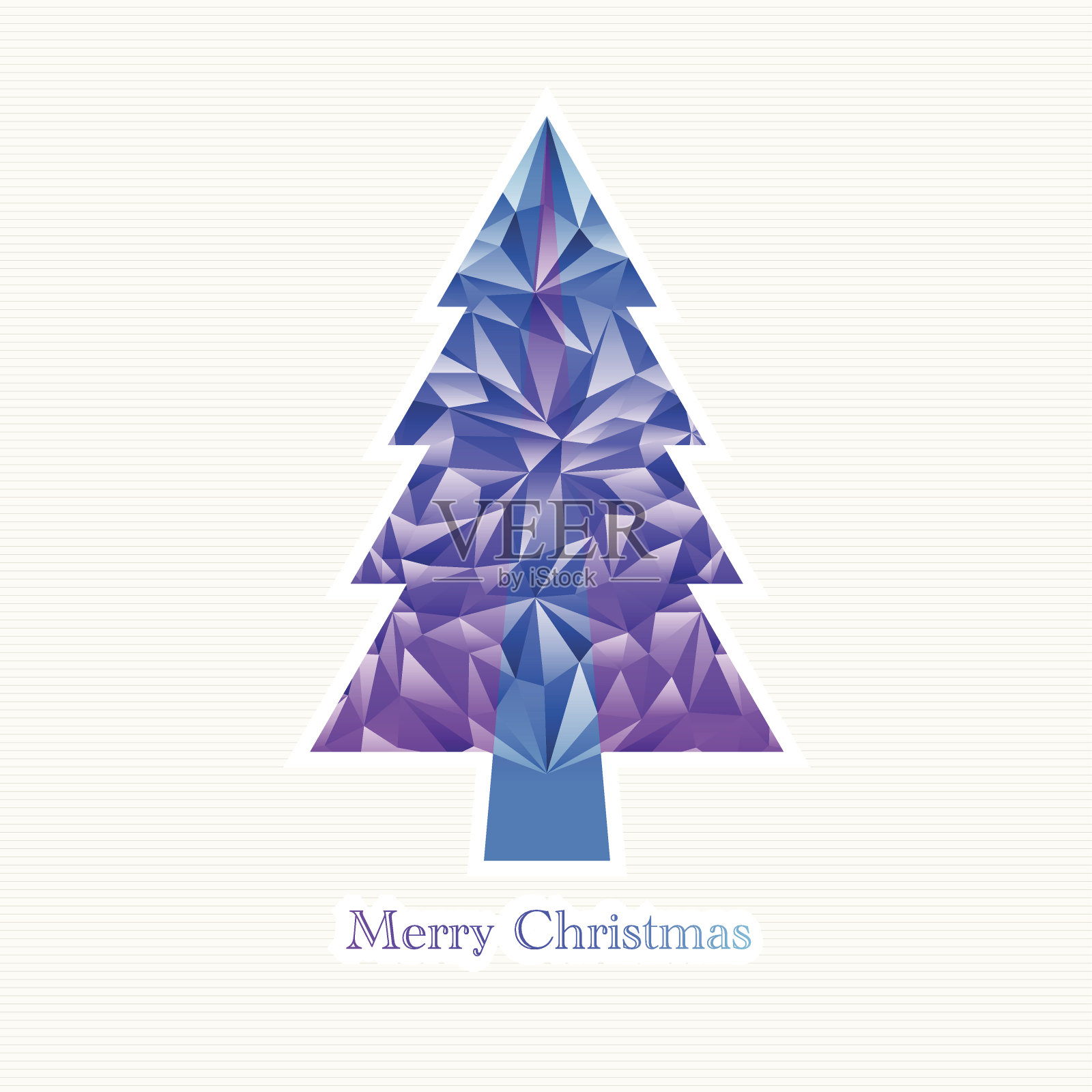 圣诞树插画图片素材