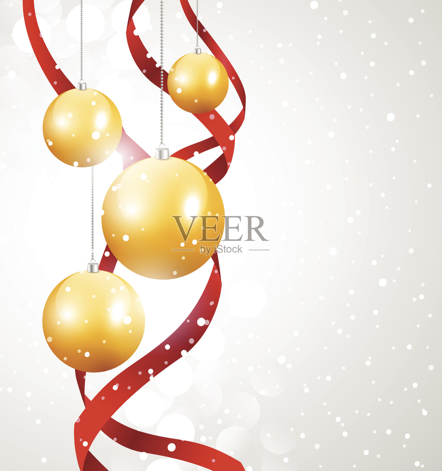 圣诞节的背景插画图片素材