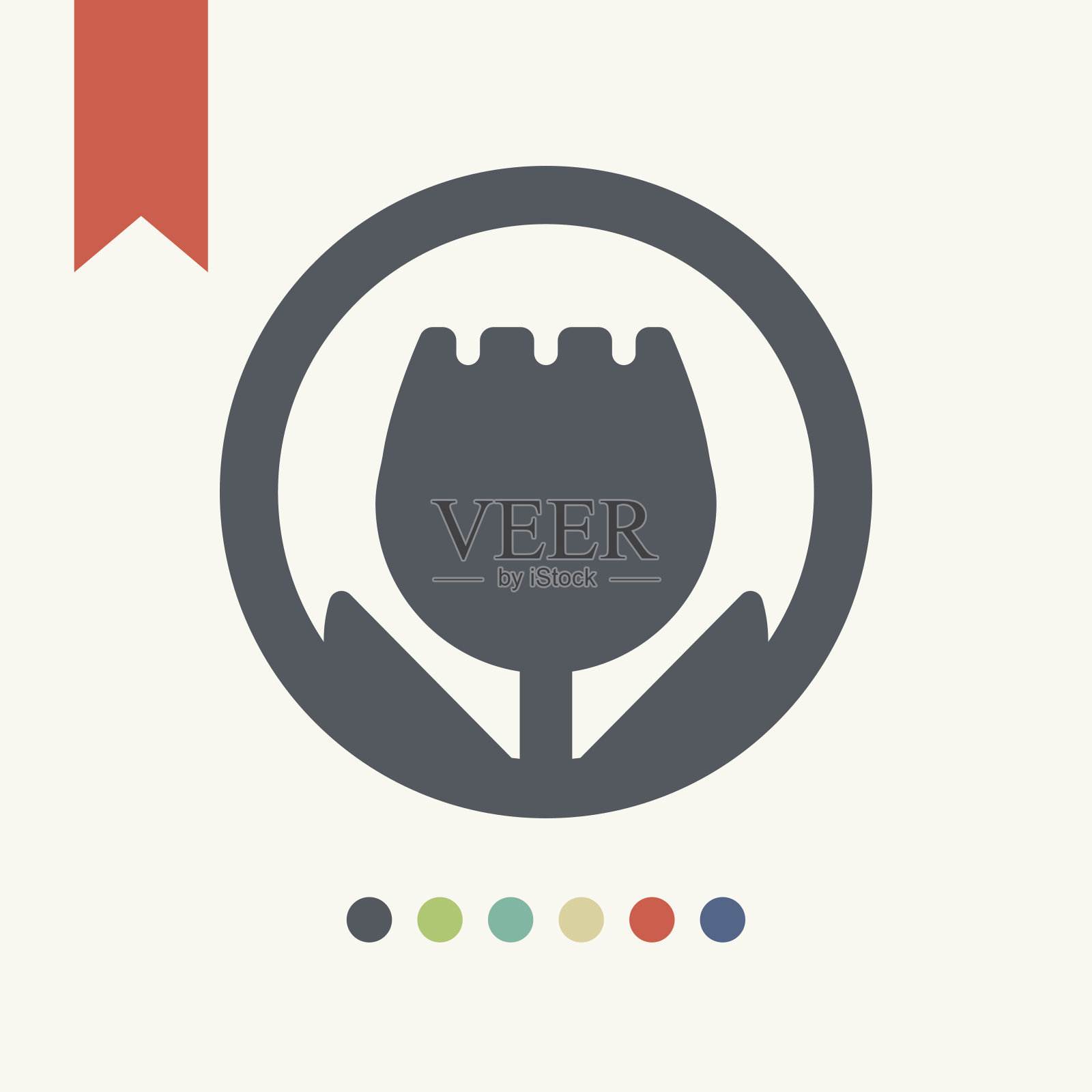 花朵图标插画图片素材