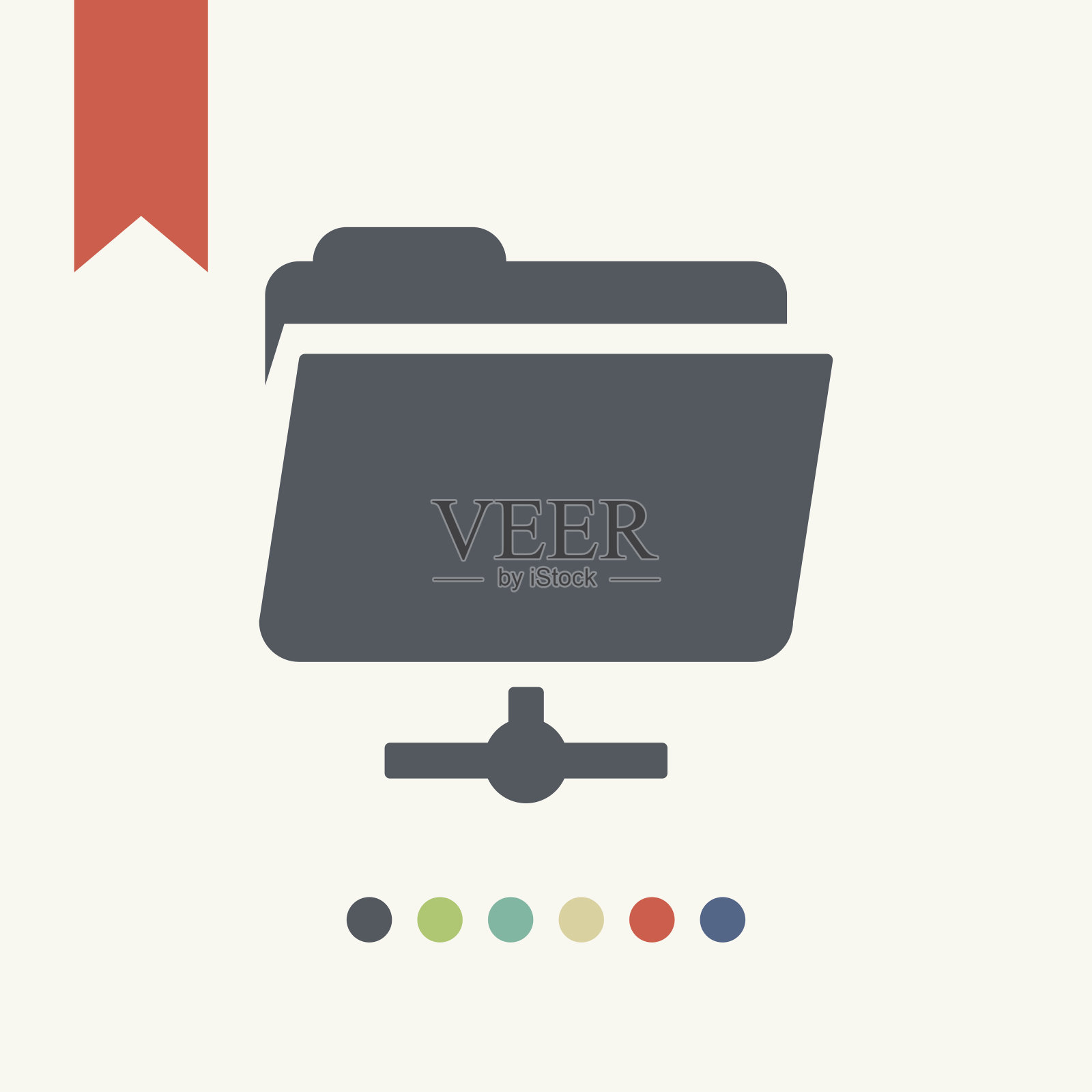 文件夹图标插画图片素材