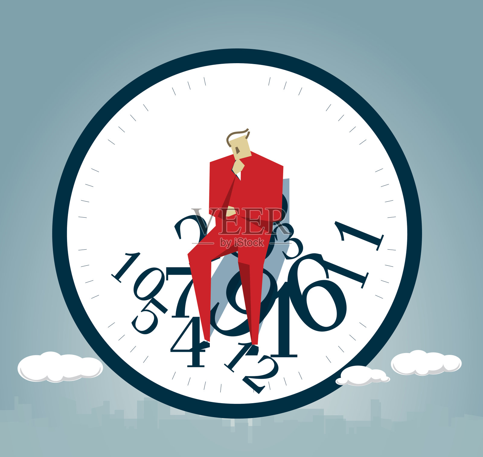 思考插画图片素材