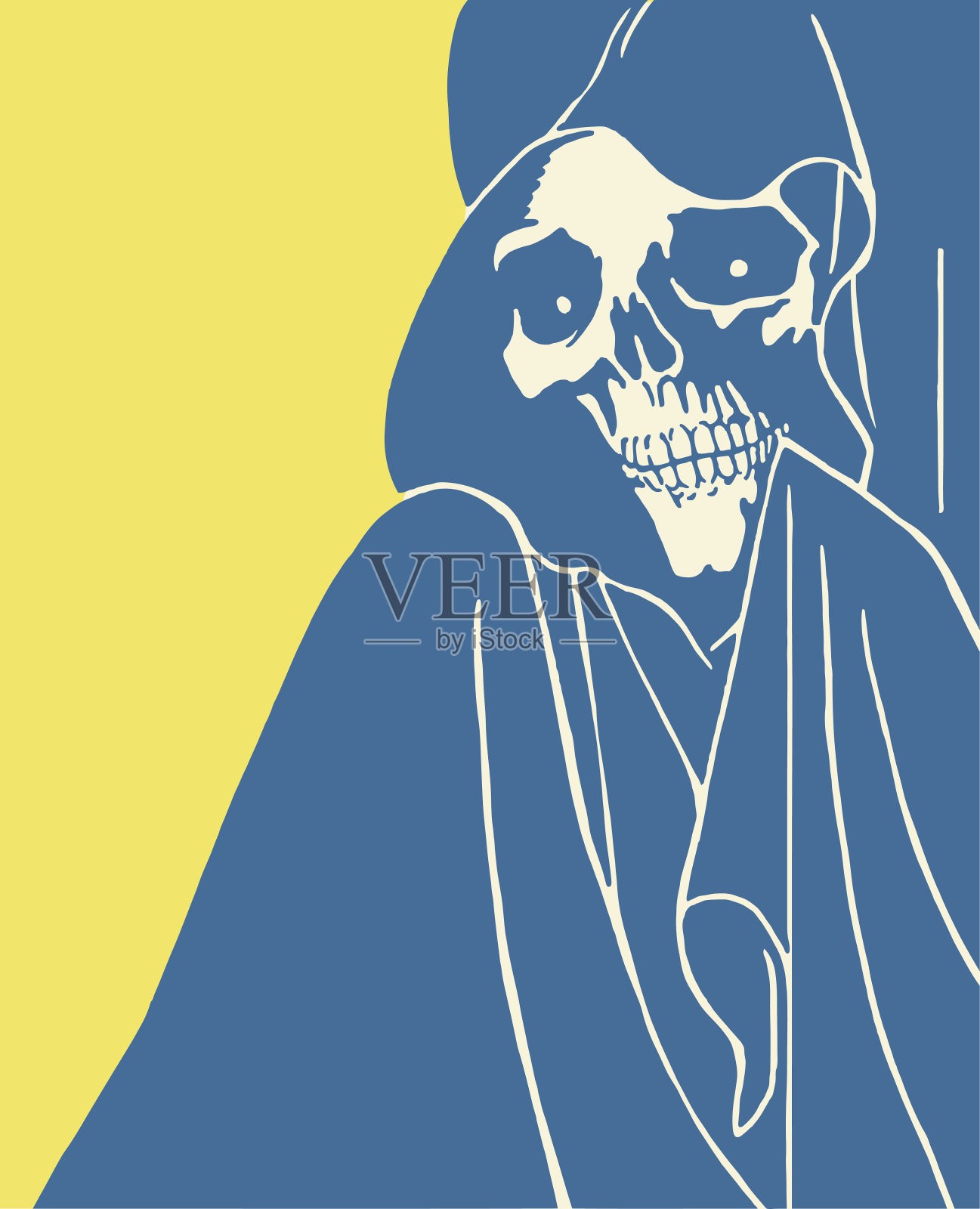 死神插画图片素材