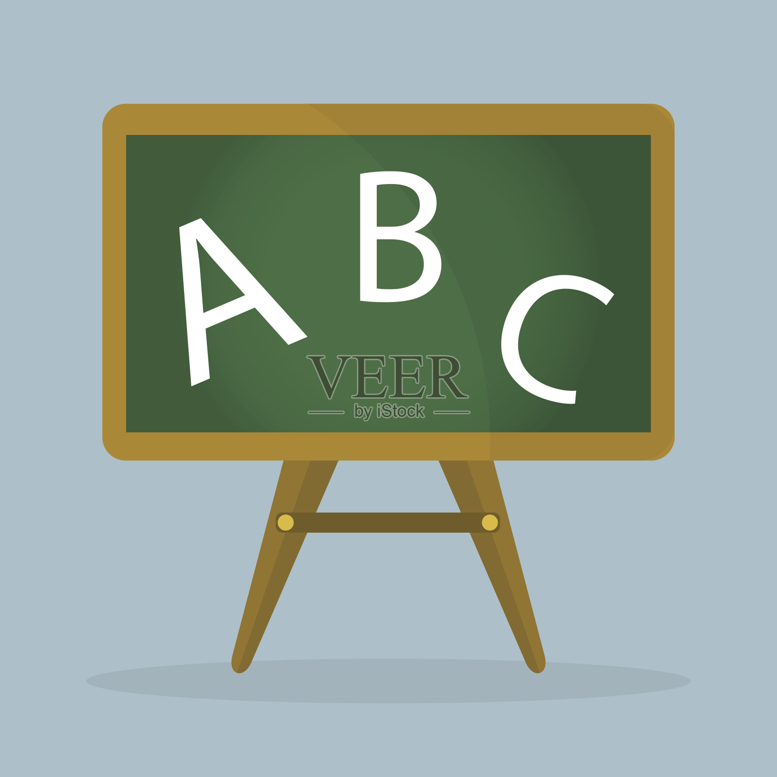 板图标的概念插画图片素材