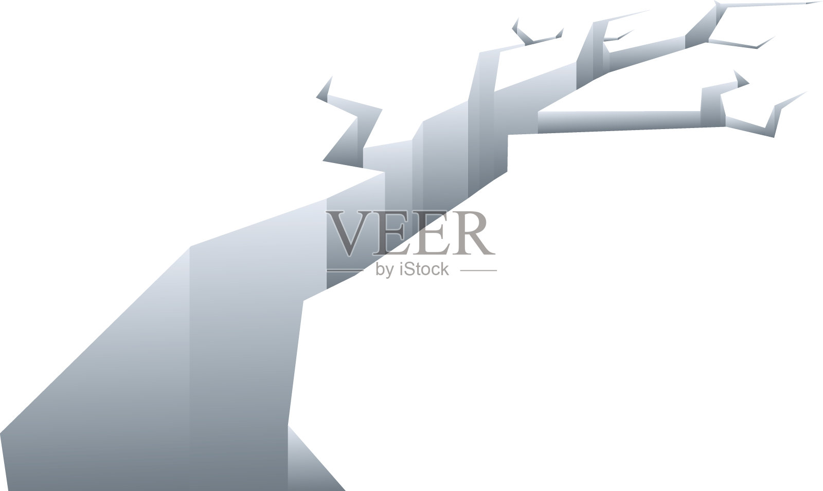 冰裂纹插画图片素材