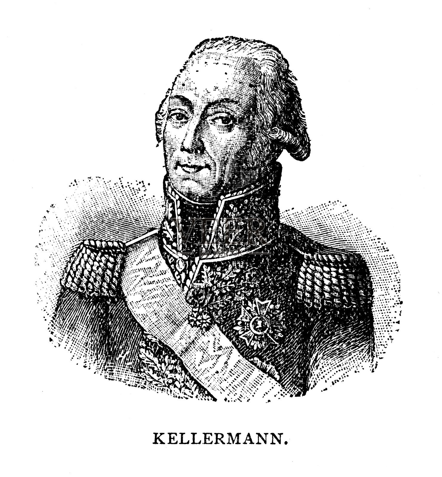 弗兰？？？奥伊斯·克里斯托弗·德凯勒曼插画图片素材