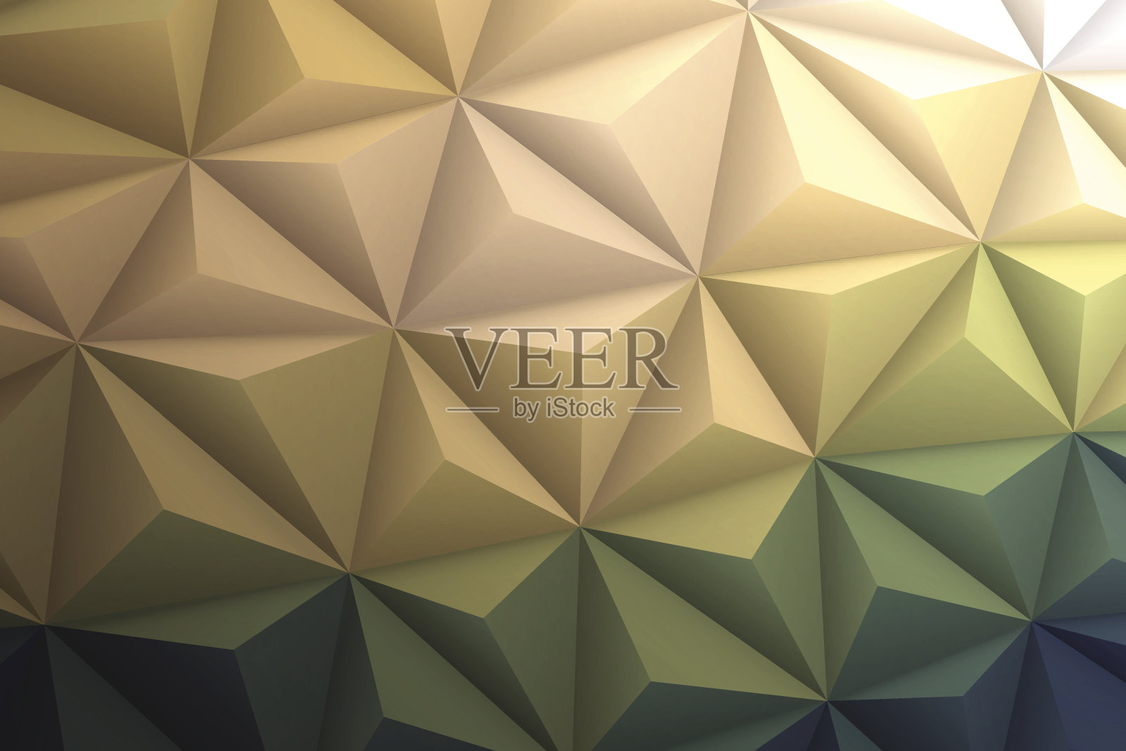 摘要多边形背景设计-低多边形，几何向量插画图片素材