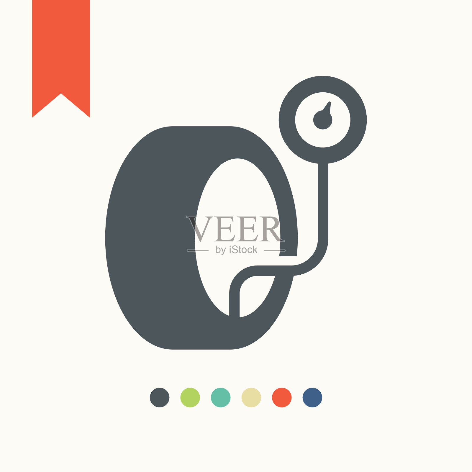 轮胎压力表图标图标素材