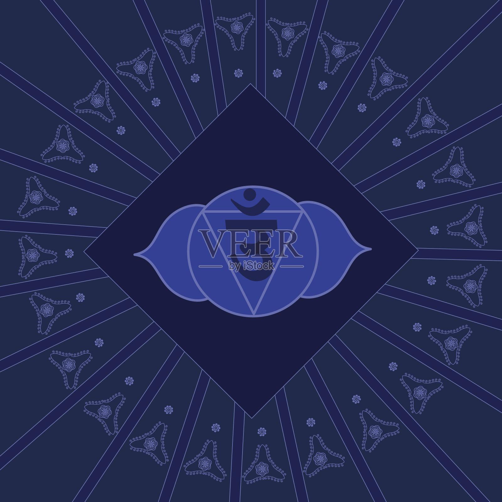 阿杰娜·查克拉插画图片素材