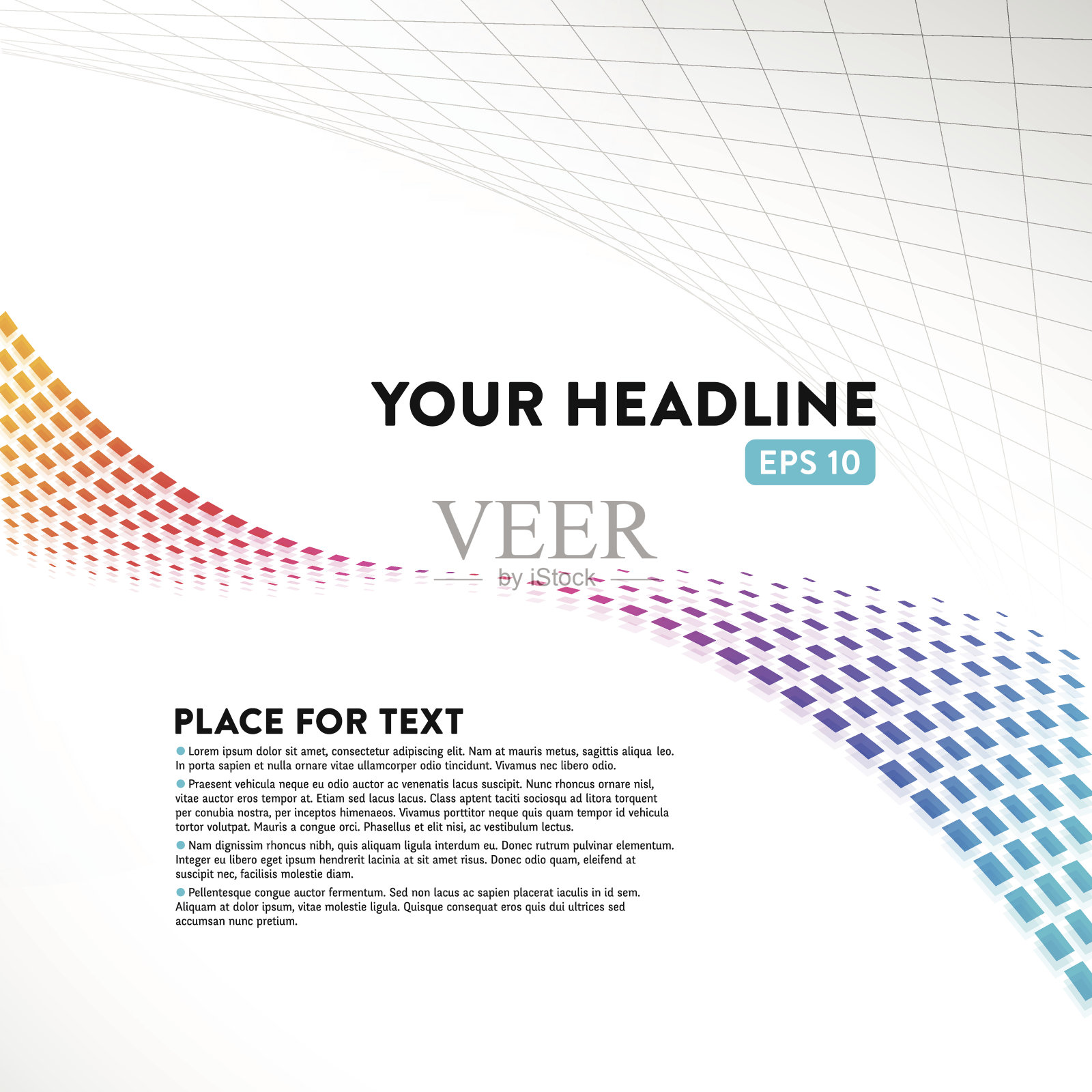 抽象的几何背景设计模板素材