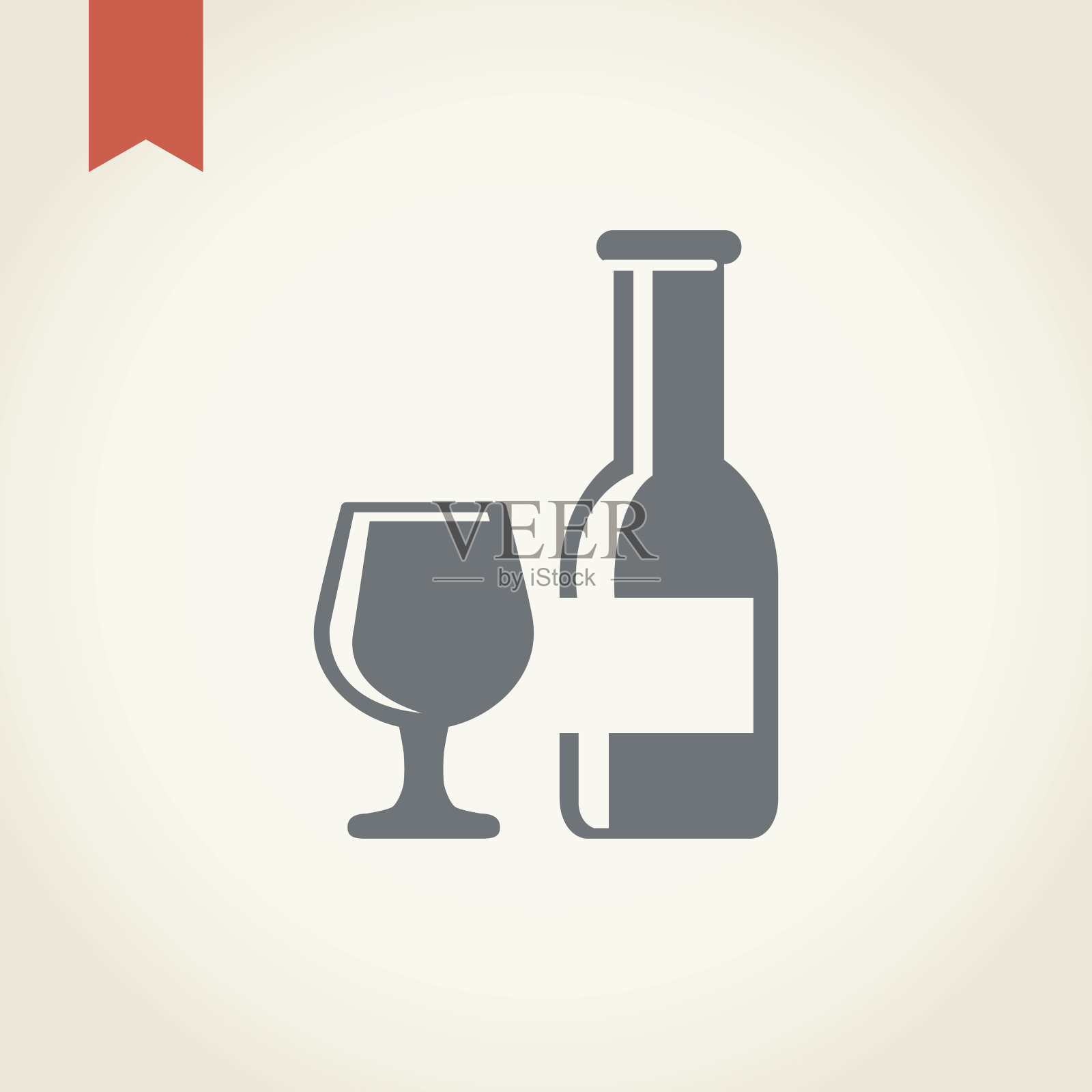 酒的图标插画图片素材