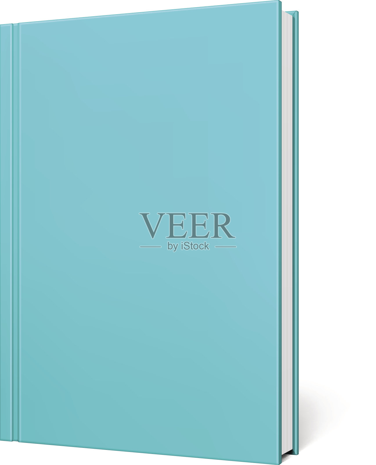 空白的书插画图片素材