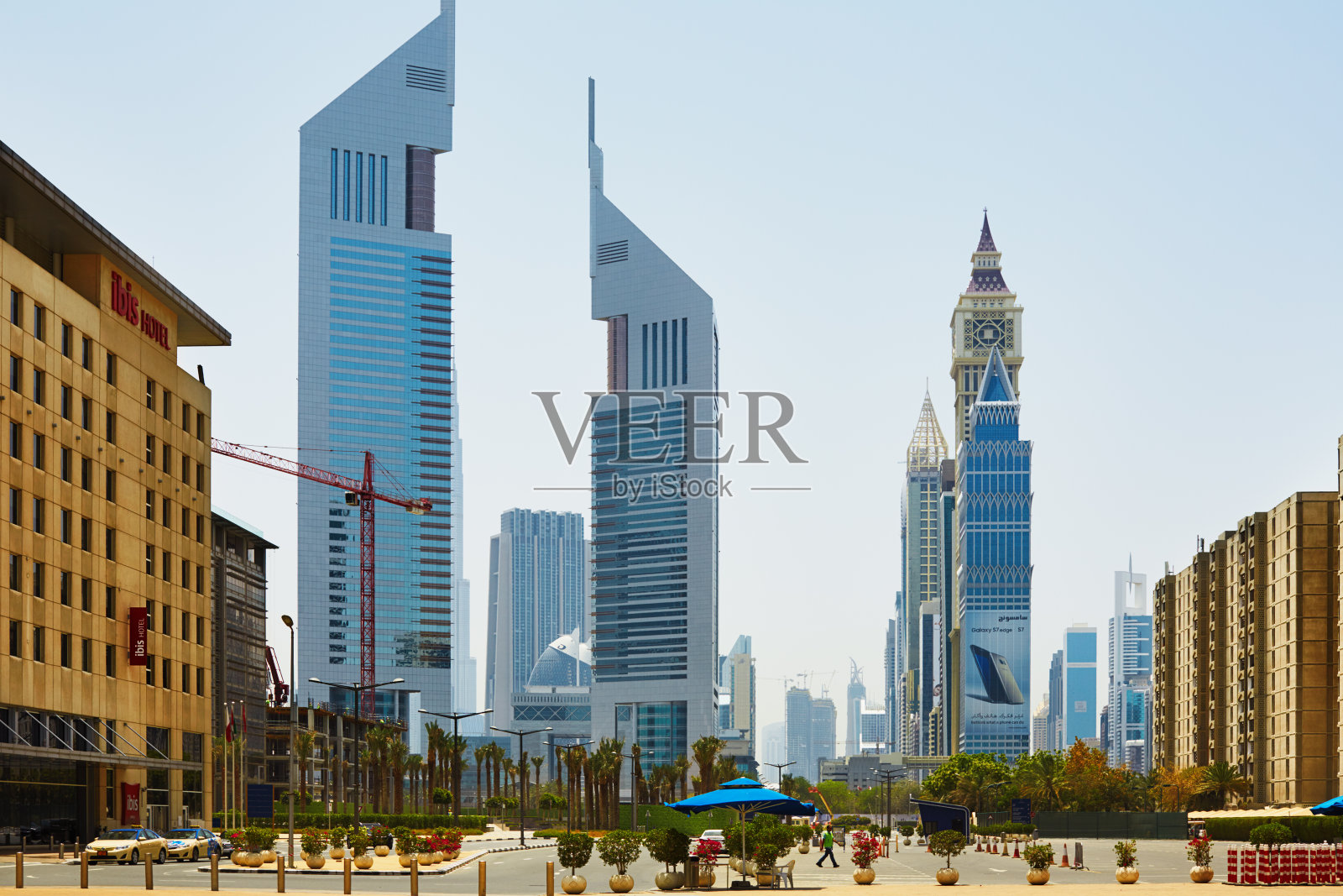 迪拜城市风光照片摄影图片