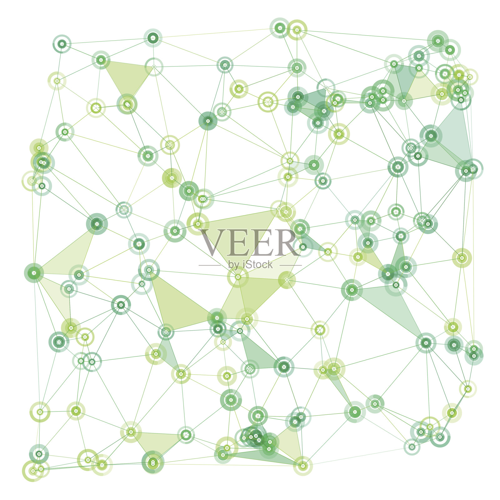 自然矢量多边形模式插画图片素材