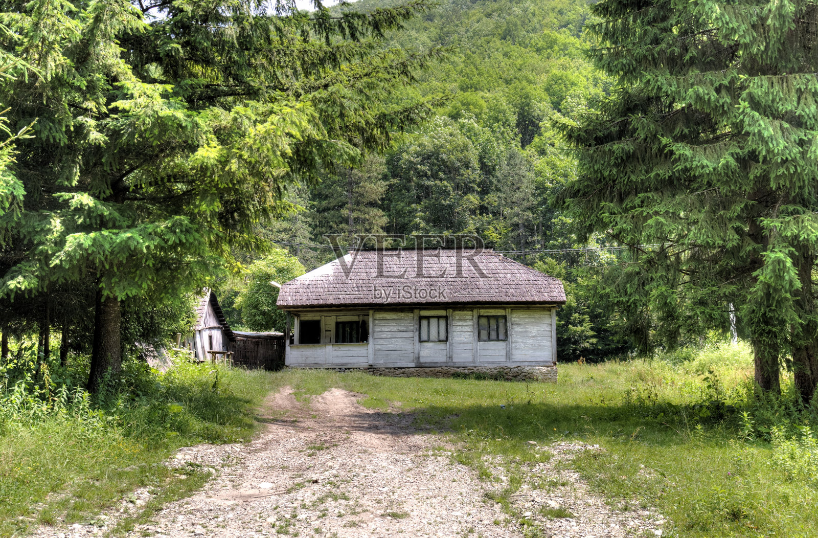 可怜的管理员的小屋照片摄影图片