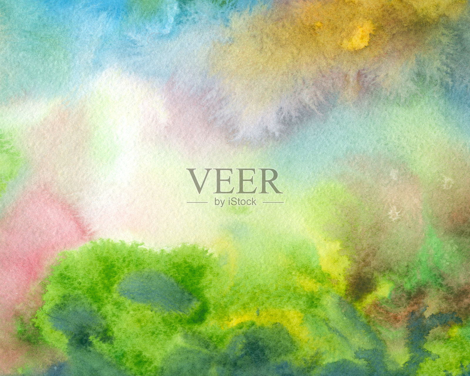 抽象水彩画的背景插画图片素材