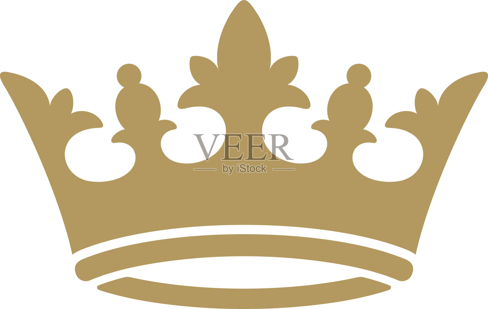 皇冠图标插画图片素材