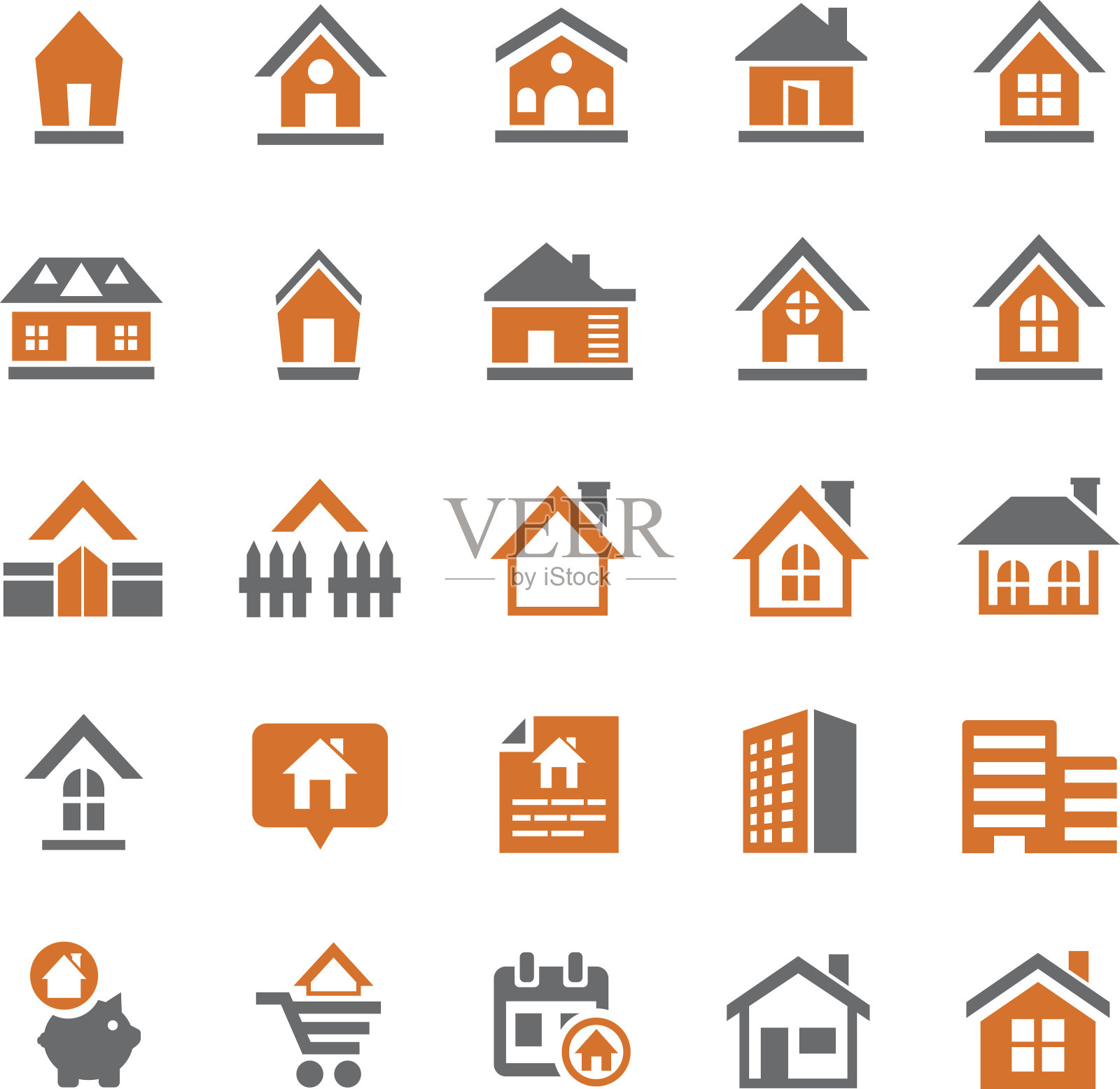 房子图标设置图标素材