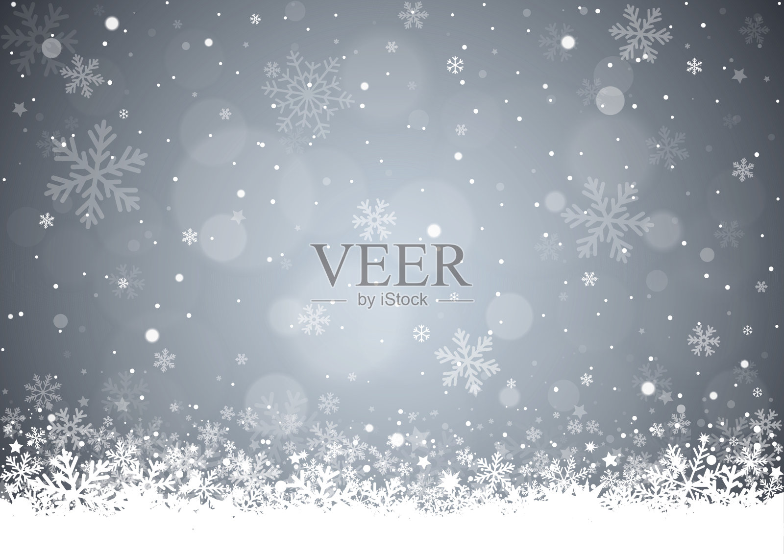 圣诞节的背景插画图片素材