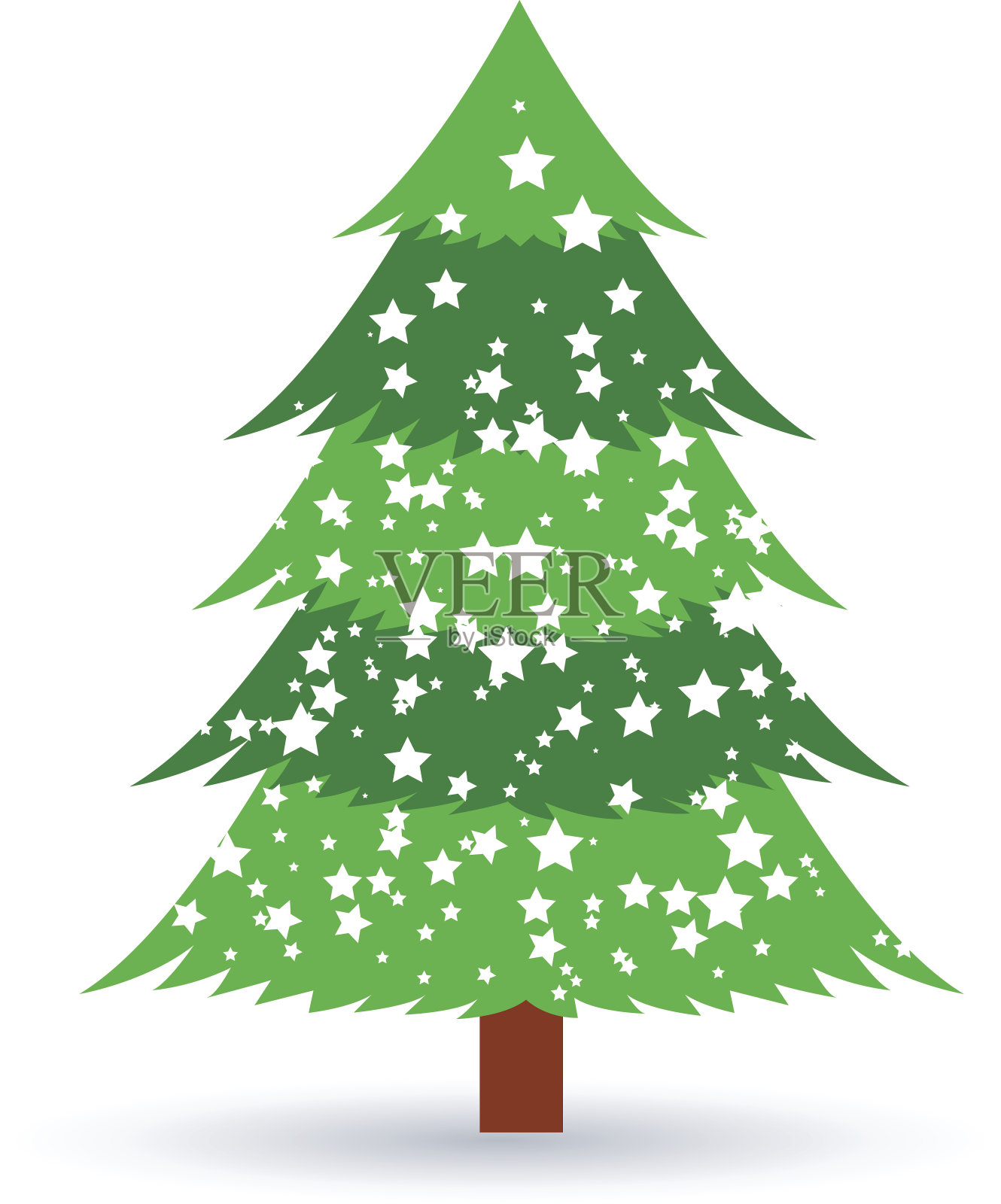 冬天的树插画图片素材