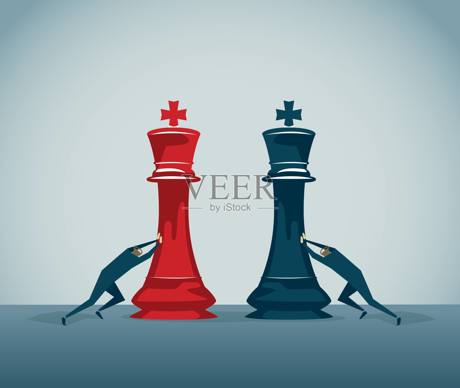 王插画图片素材