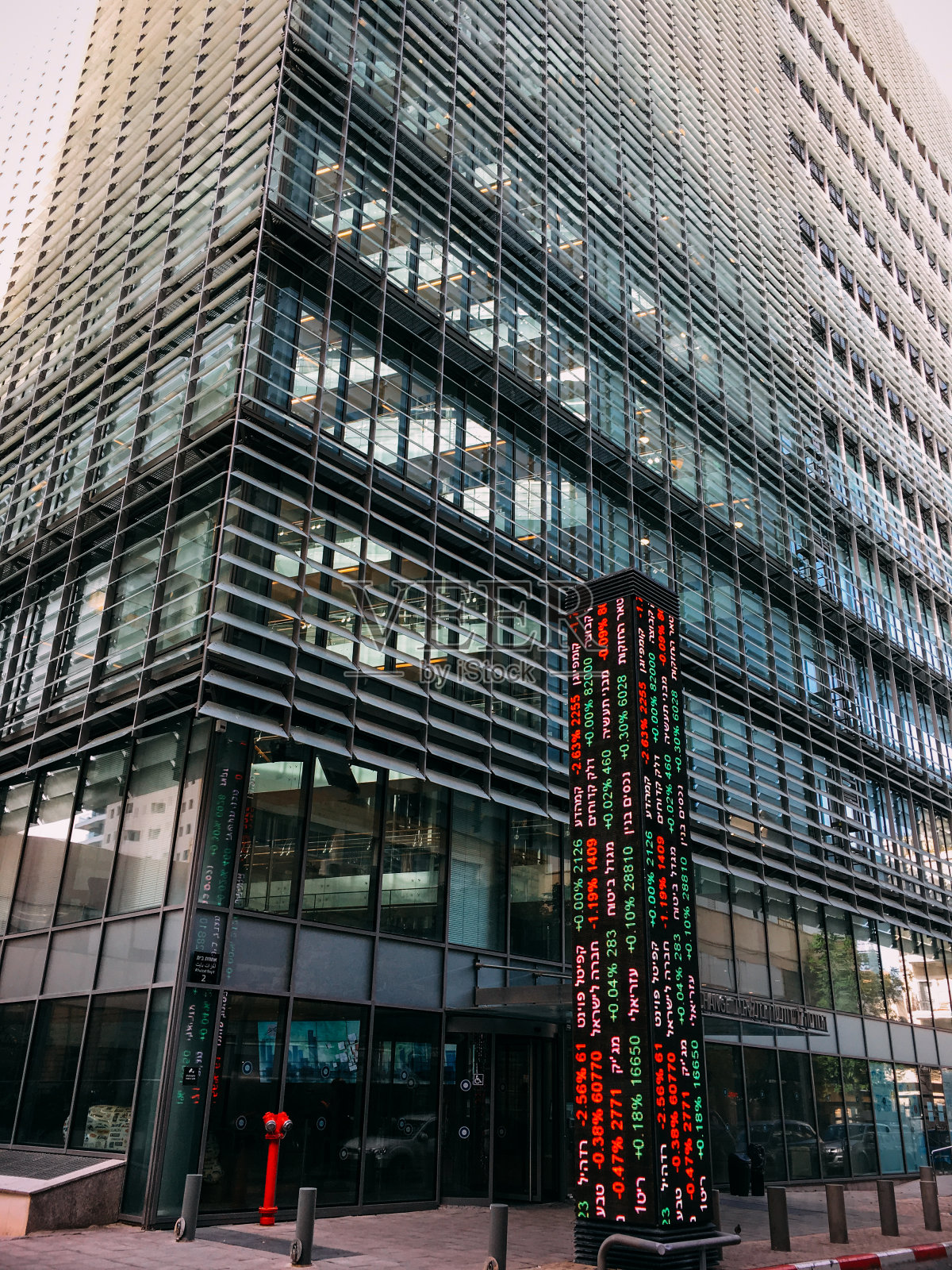 以色列特拉维夫证券交易所大楼照片摄影图片
