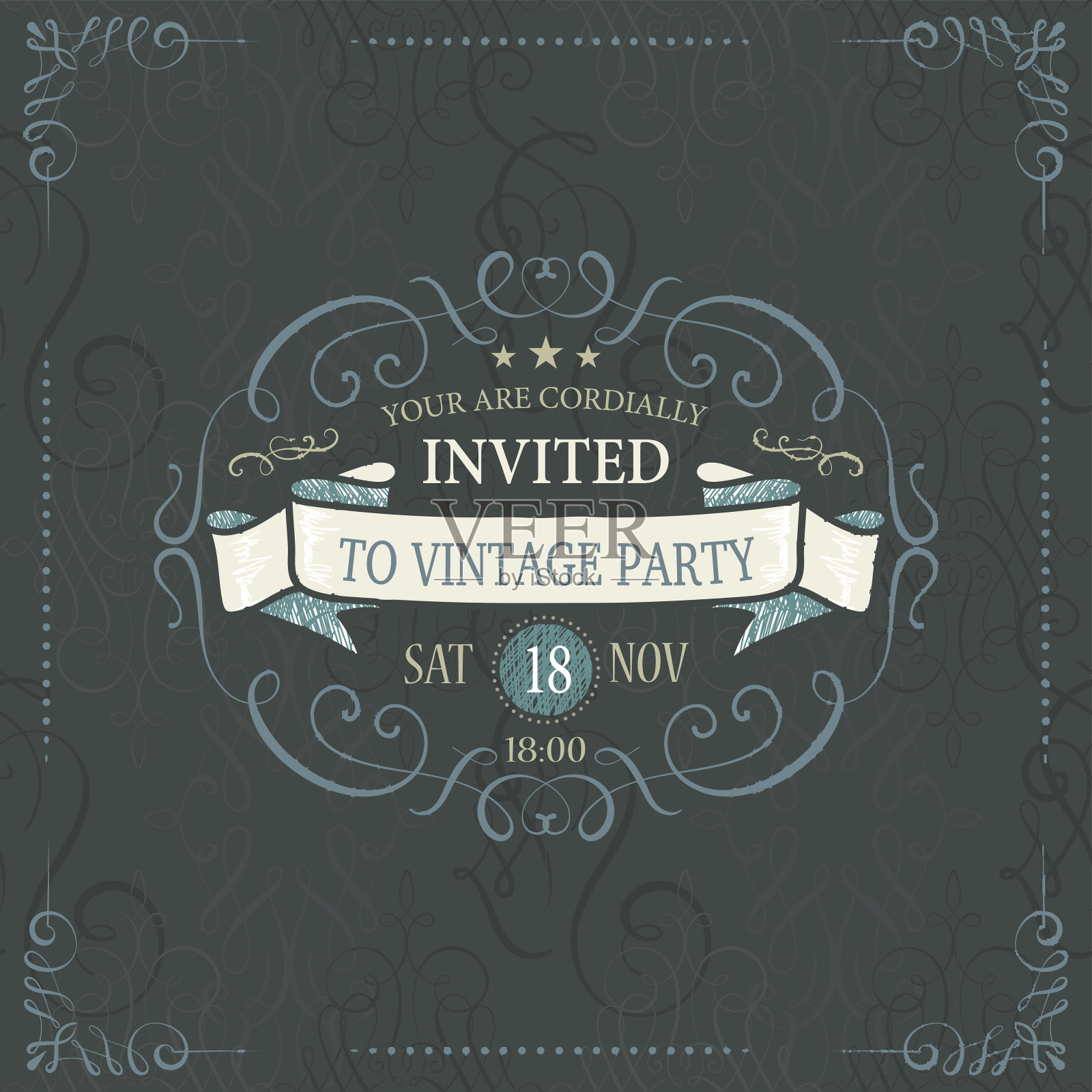 书法元素设计模板素材