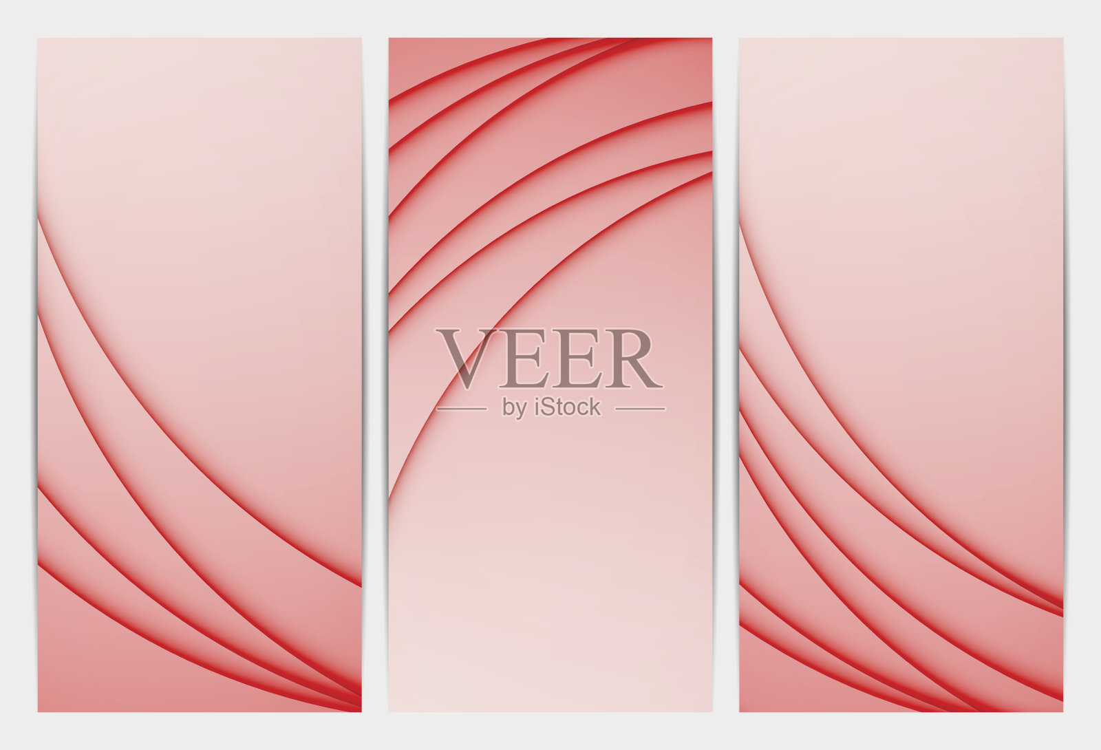 现代最小抽象标签背景图形集合插画图片素材