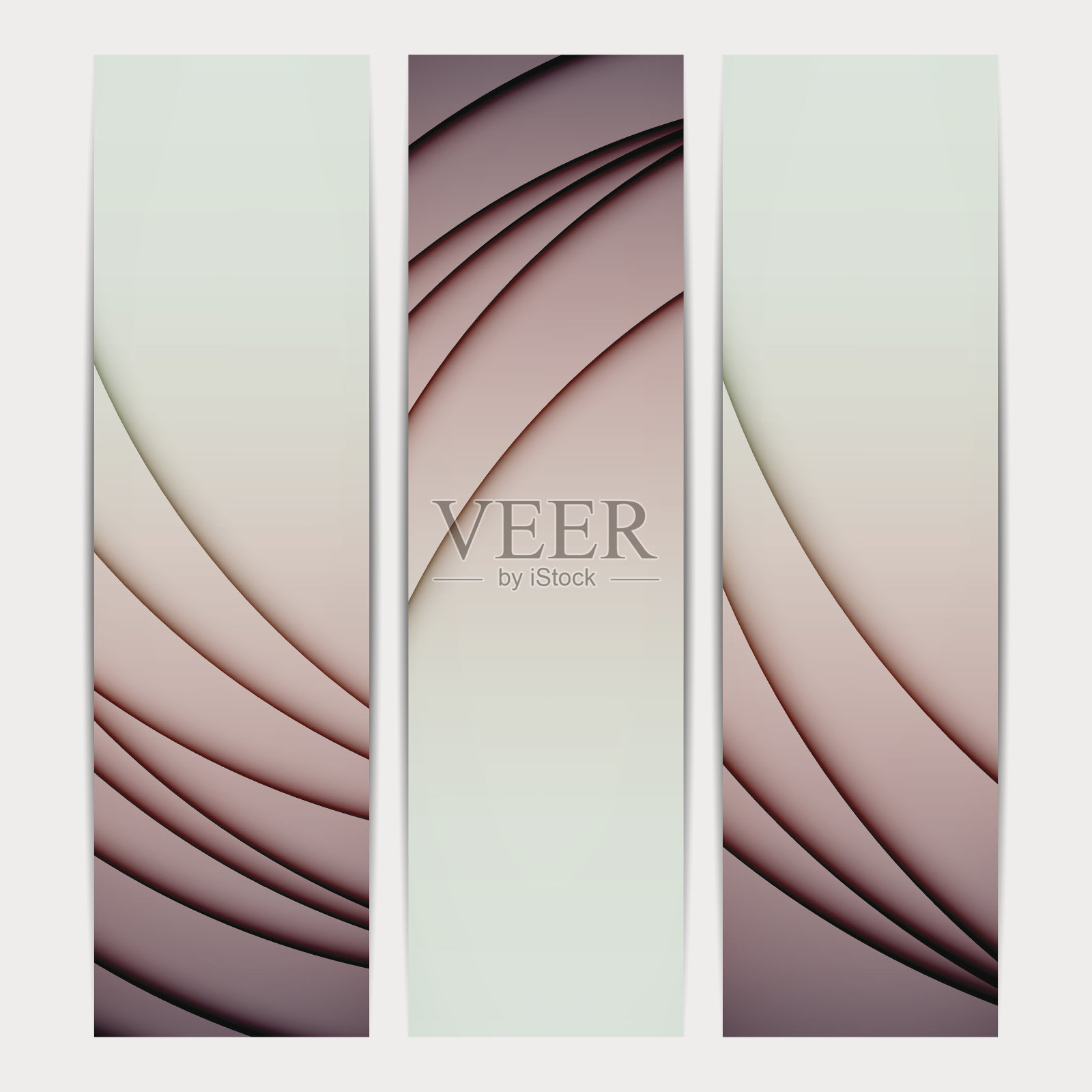 现代最小抽象标签背景图形集合插画图片素材