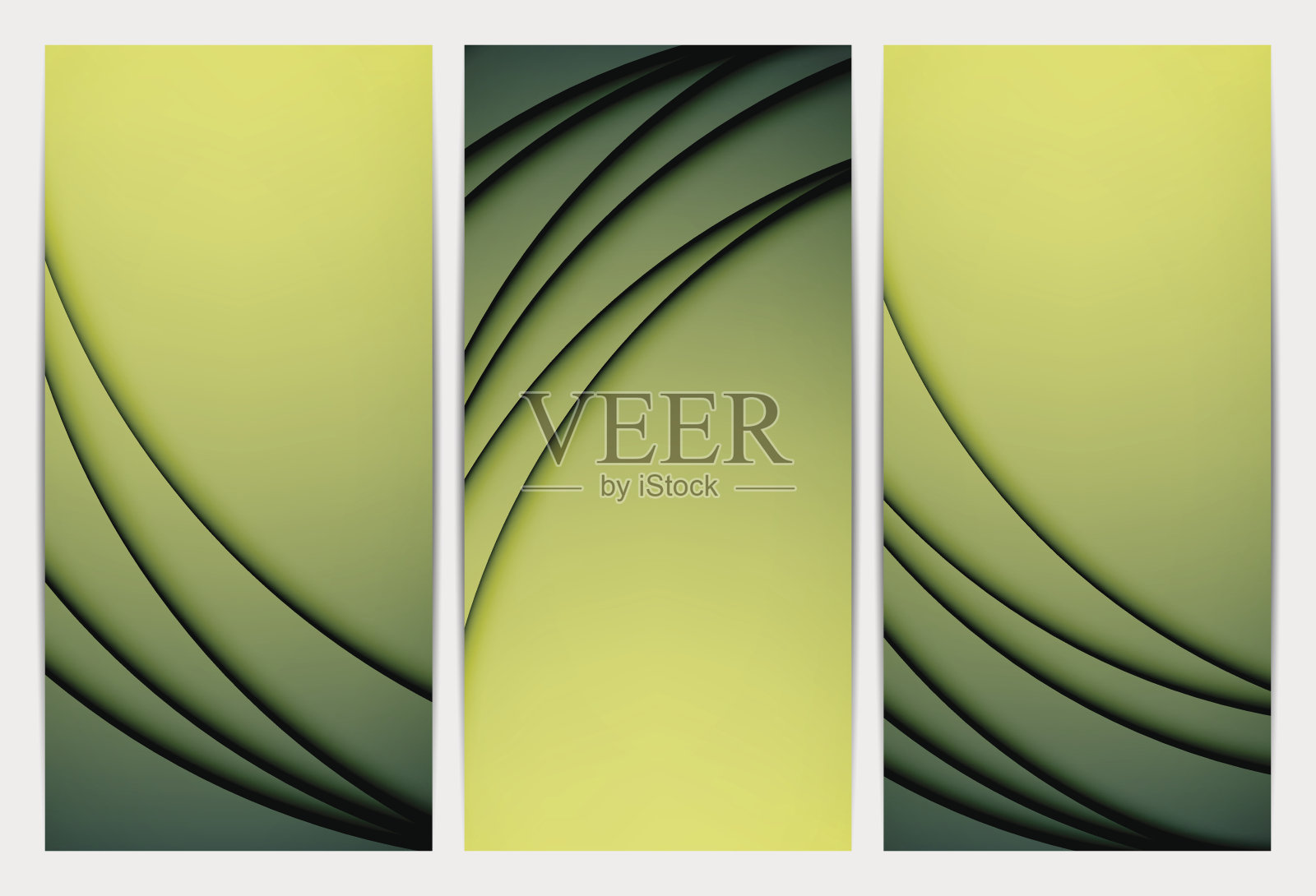 现代最小抽象标签背景图形集合插画图片素材