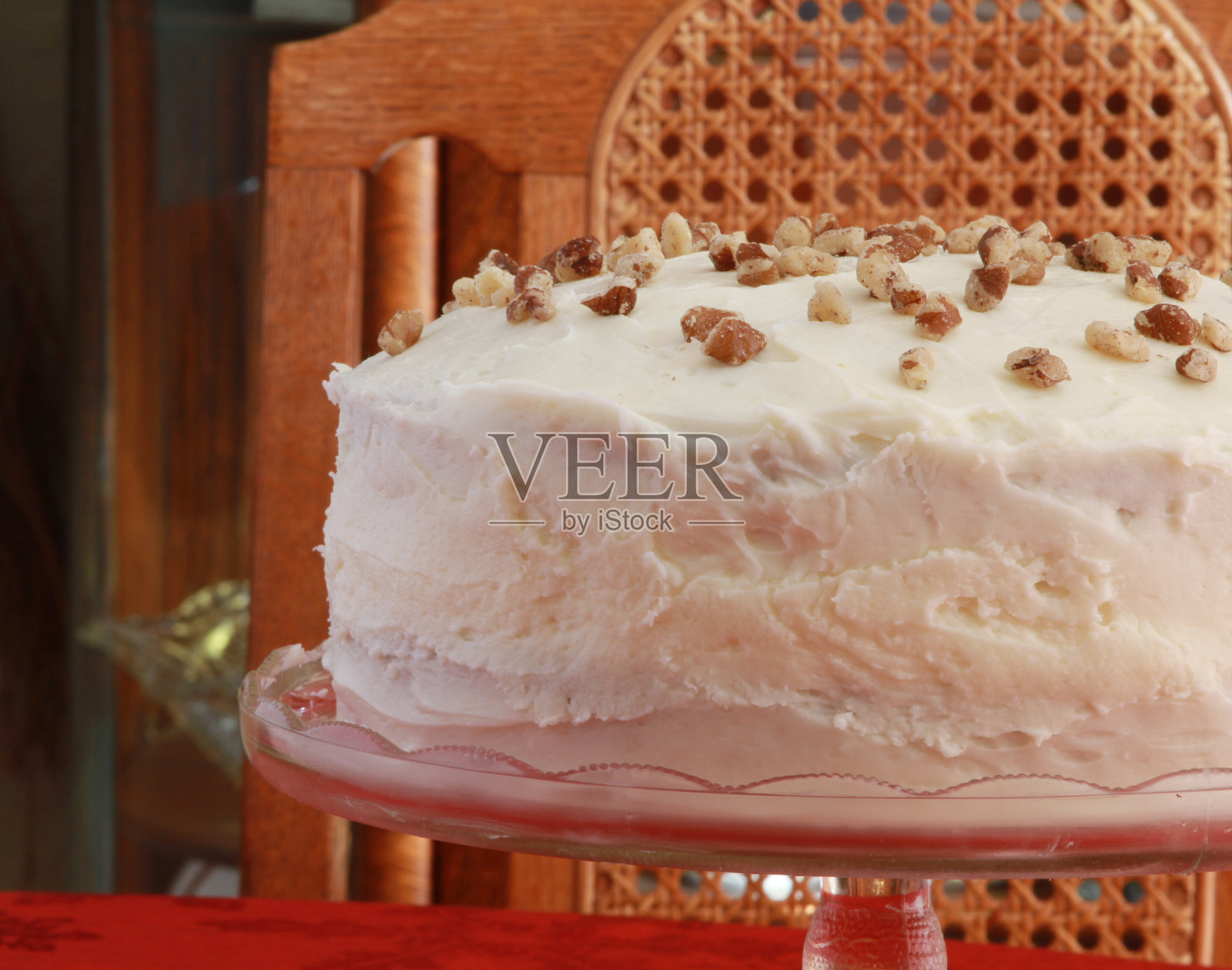 胡萝卜蛋糕核桃照片摄影图片